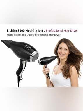 3900 Healthy Ionic Professional Hair Dryer - Black